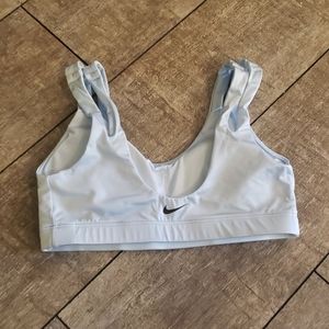 Nike Dri-Fit baby blue shimmery sports bra szXS like new